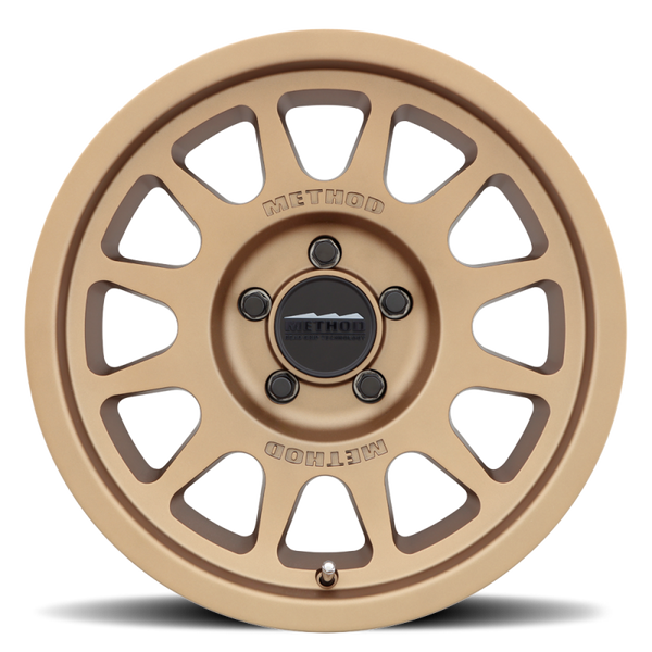 Method MR703 15x7 +15mm Offset 5x100 56.1mm CB Method Bronze Wheel