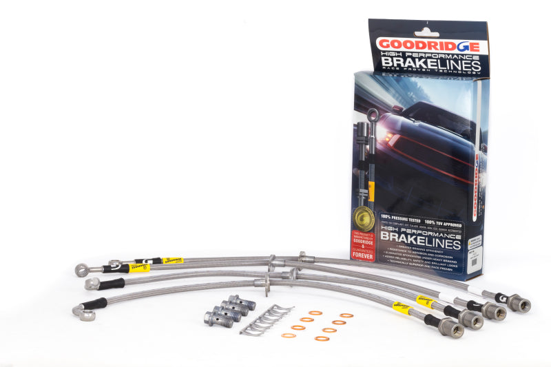 Goodridge Stainless Steel Brake Line Kit - 2014-2017 Forester XT