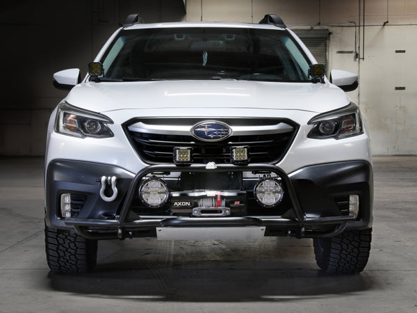 aFE Terra Guard Bumper w/ Winch Mount - 20-22 Subaru Outback