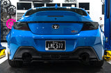 OLM Carbon Fiber 3pc Rear Diffuser - 2022+ Subaru BRZ, 2022+ Toyota GR86