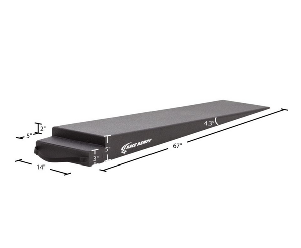 Race Ramps 5in. Trailer Ramp - 4.3 Degree Approach Angle