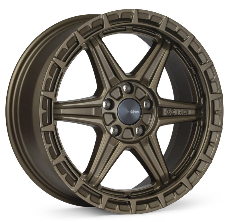 Enkei TRAIL-FINDER (OVL) 18x8.0 +35 5x114.3 Matte Bronze Wheel