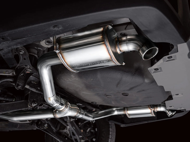 AWE 0FG Edition Catback Exhaust w/ Dual BashGuards - 2020-2025 Outback XT, 2022-2025 Outback Wilderness