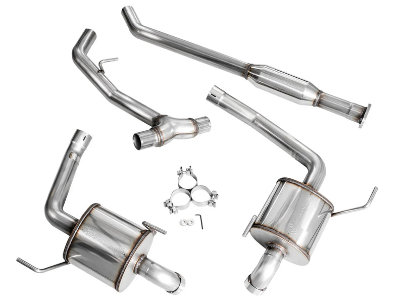 AWE 0FG Edition Catback Exhaust w/ Dual BashGuards - 2020-2025 Outback XT, 2022-2025 Outback Wilderness