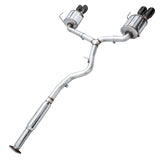 AWE Touring Edition Catback Exhaust w/ Diamond Black Tips - 2011-2021 STI Sedan