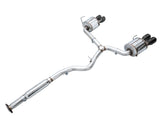 AWE Touring Edition Catback Exhaust w/ Diamond Black Tips - 2022+ WRX