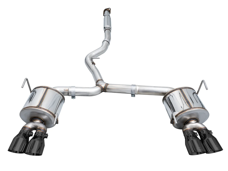 AWE Touring Edition Catback Exhaust w/ Diamond Black Tips - 2022+ WRX