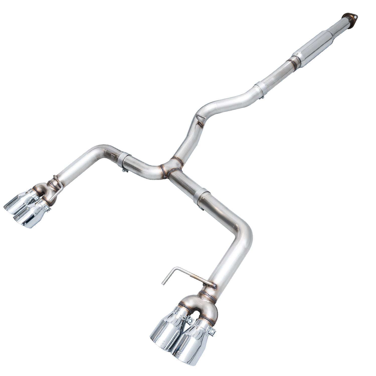 Backside works.「3」2021 ED33 AWE Track Edition Catback Exhaust w/ Chrome Silver Tips - 2011-2021 WR