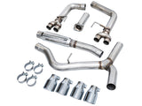 AWE Track Edition Catback Exhaust w/ Chrome Silver Tips - 2022+ WRX