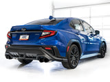 AWE Touring Edition Catback Exhaust w/ Diamond Black Tips - 2022+ WRX