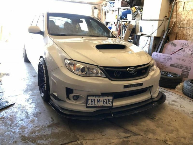 Ventus Autoworks Bayson R Lip 2PC Front Splitter  2011-2014 Subaru WRX
