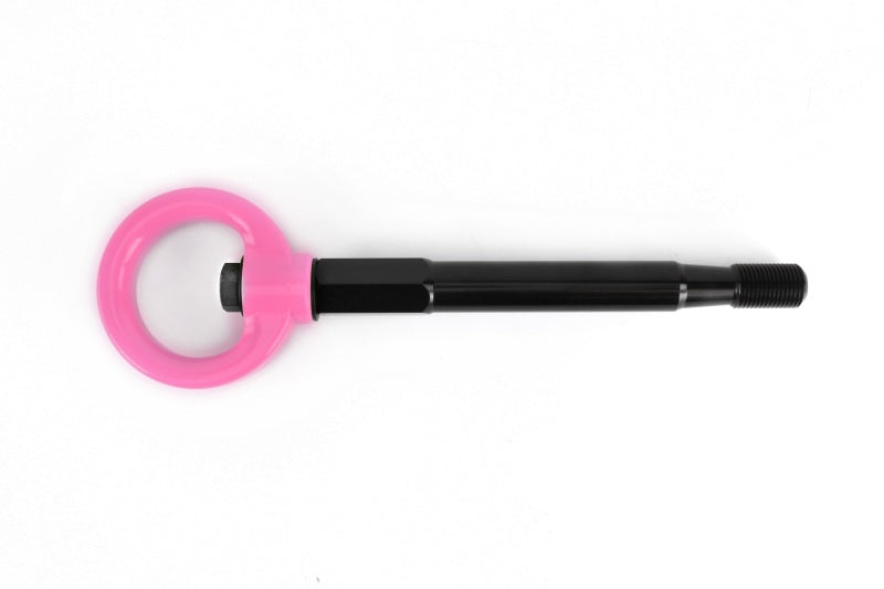 Perrin Front Tow Hook Kit - Front - Pink - 13-21 Forester, 18-21 Crosstrek, 17-23 Impreza,  2022+ WRX, 2022+ BRZ