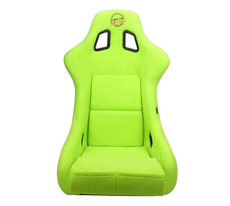 TM-m30 6台セット NRG FRP Bucket Seat PRISMA Edition - Large (Neon Green Alcantara/ Pear