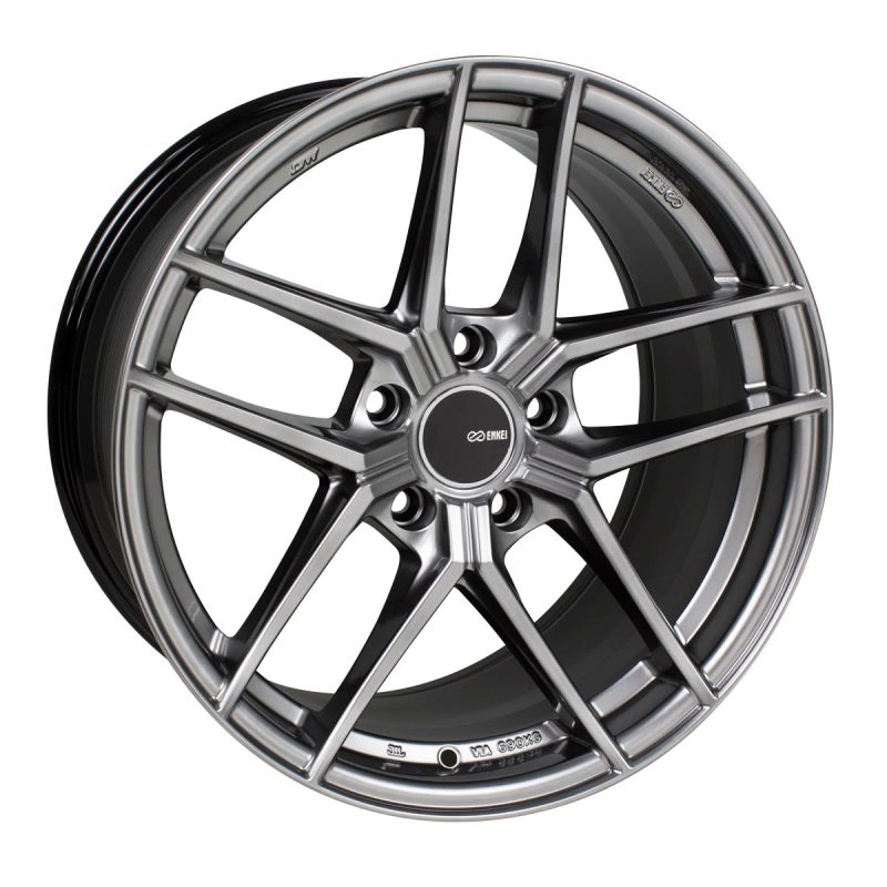 Enkei TY-5 19x9.5 +15 5x114.3 Hyper Silver Wheel