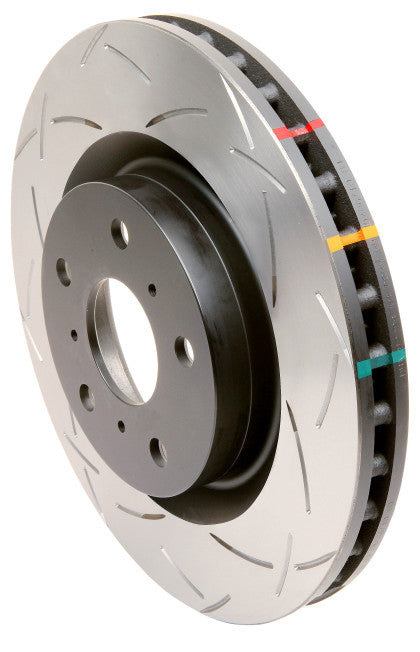 DBA 4000 Series Slotted Front Rotor - 2015-2021 WRX w/ Steel Calipers, 2014-2016 Forester XT, 2005-2014 LGT