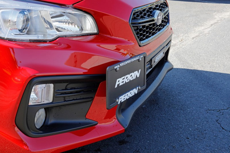 Perrin License Plate Relocation Kit - 2018-2021 WRX/STI WITH FRONT MOUNT INTERCOOLER