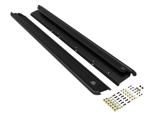 aFe POWER Terra Guard Trail Slider Step - Black -  10-14 Subaru Outback H4 2.5L / H6 3.6L