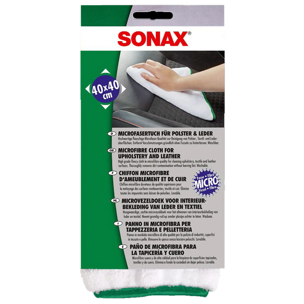 SONAX Microfibre Cloth for Upholstery & Leather