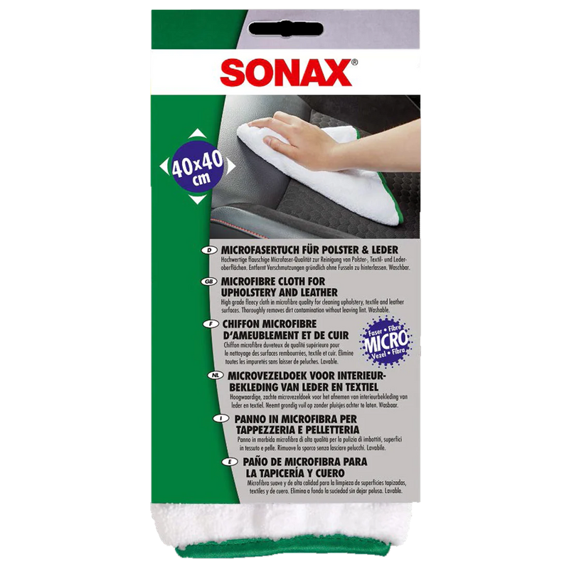 SONAX Microfibre Cloth for Upholstery & Leather