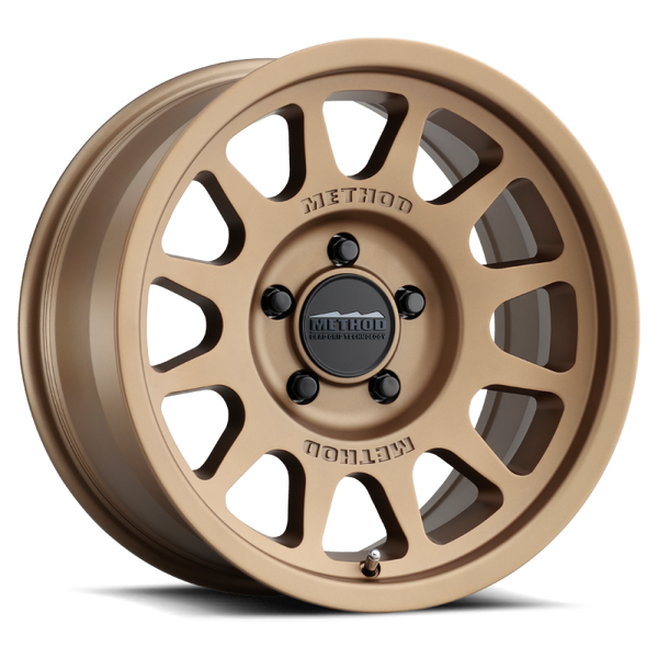 Method MR703 15x7 +15mm Offset 5x100 56.1mm CB Method Bronze Wheel