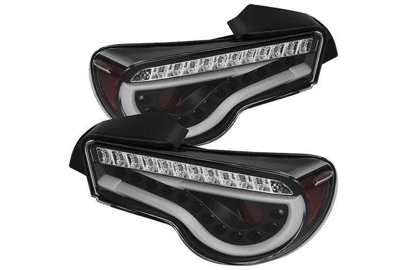 a l bert  Spyder Light Bar LED Tail Lights (Black) - 13-21 BRZ