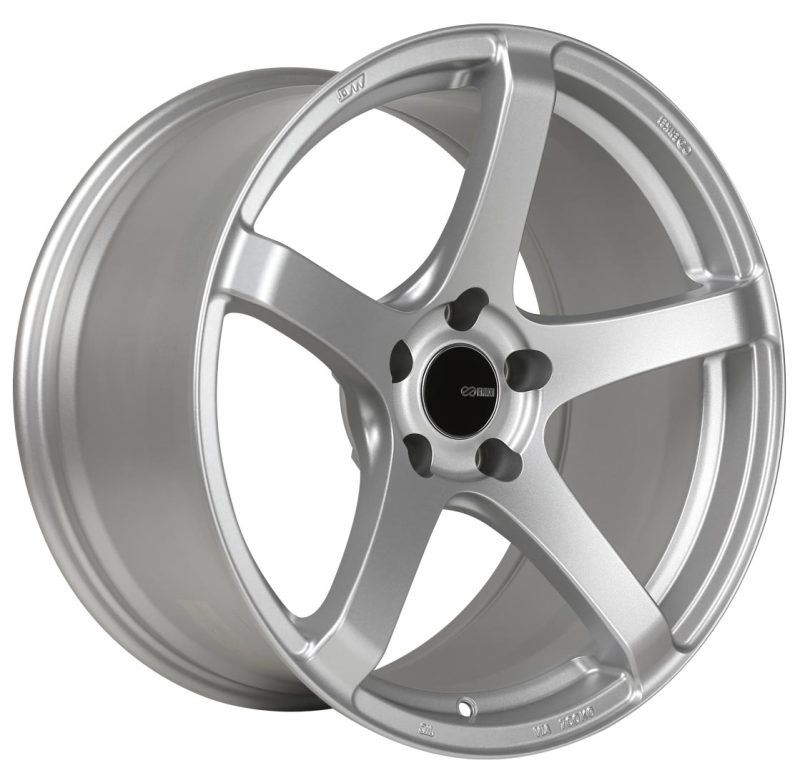 Enkei KOJIN 18x8.0 +45 5x100 Matte Silver Wheel