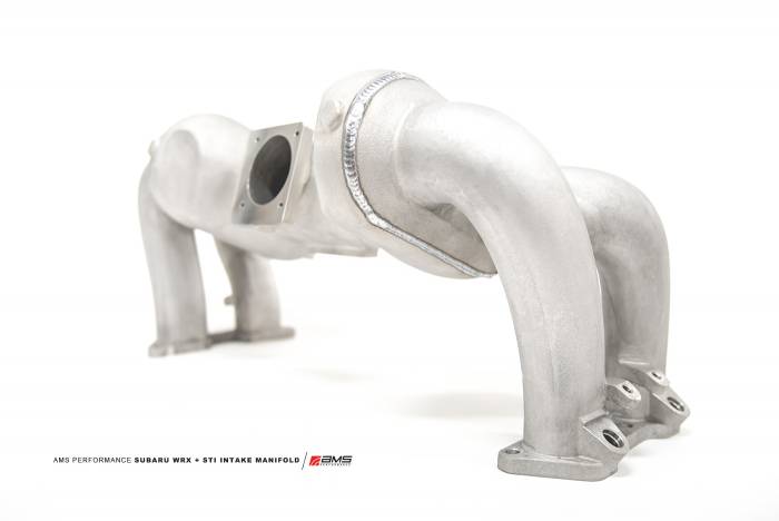 AMS EJ25 Intake Manifold - Reverse Rotation - UNCOATED - 2002-2014 WRX, 2004-2021, 04-08 FXT