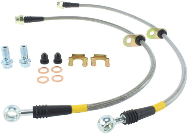 StopTech Front Stainless Steel Brake Lines - 13-21 BRZ