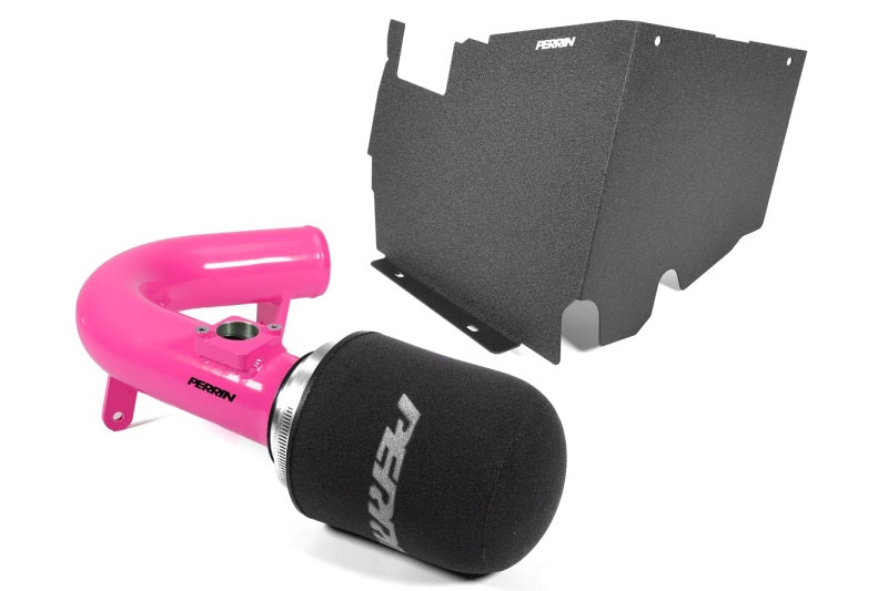 Perrin Cold Air Intake w/ Heatshield - Hyper Pink - 2022+ WRX