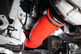 Perrin Red 3in Turbo Inlet Hose w/ Nozzle - 2022+ WRX