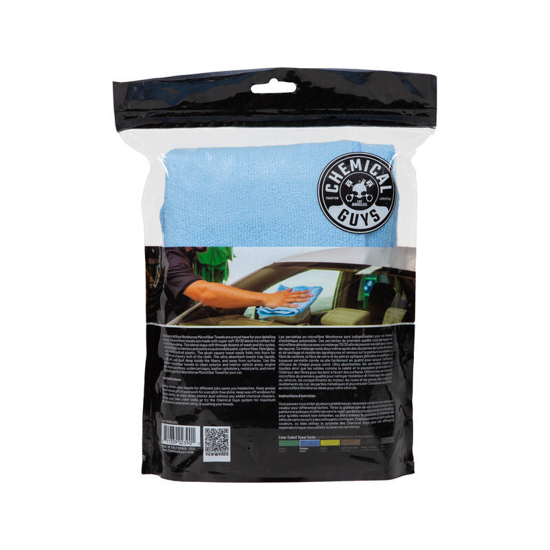 Workhorse Professional Grade Microfiber Towel 3-Pack