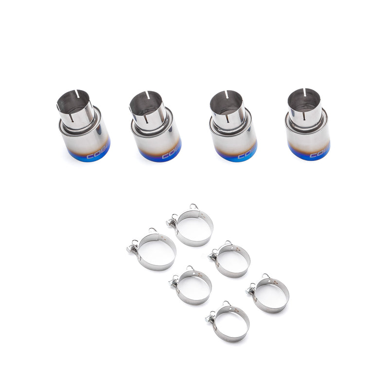 COBB BLUED TITANIUM TIP KIT - WRX 2011-2024, STI 2011-2021