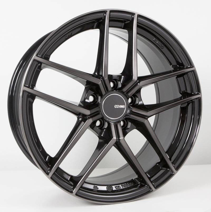 Enkei TY-5 18x8.5 +50 5x114.3 Pearl Black Wheel