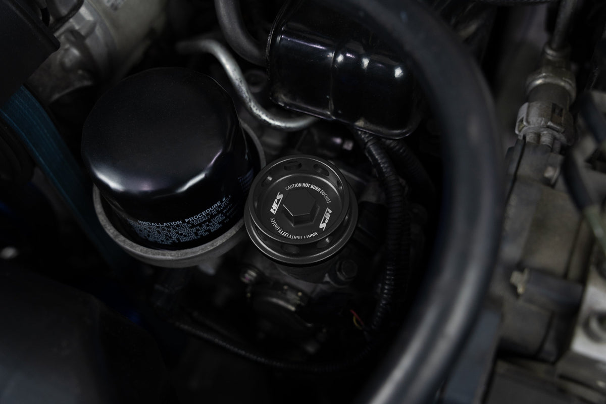 HPS Subaru Oil Cap - Black (5269-106WB)