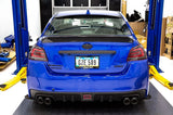 OLM Single Point Carbon Fiber Duckbill Trunk Spoiler - 2015-2021 Subaru WRX & STI