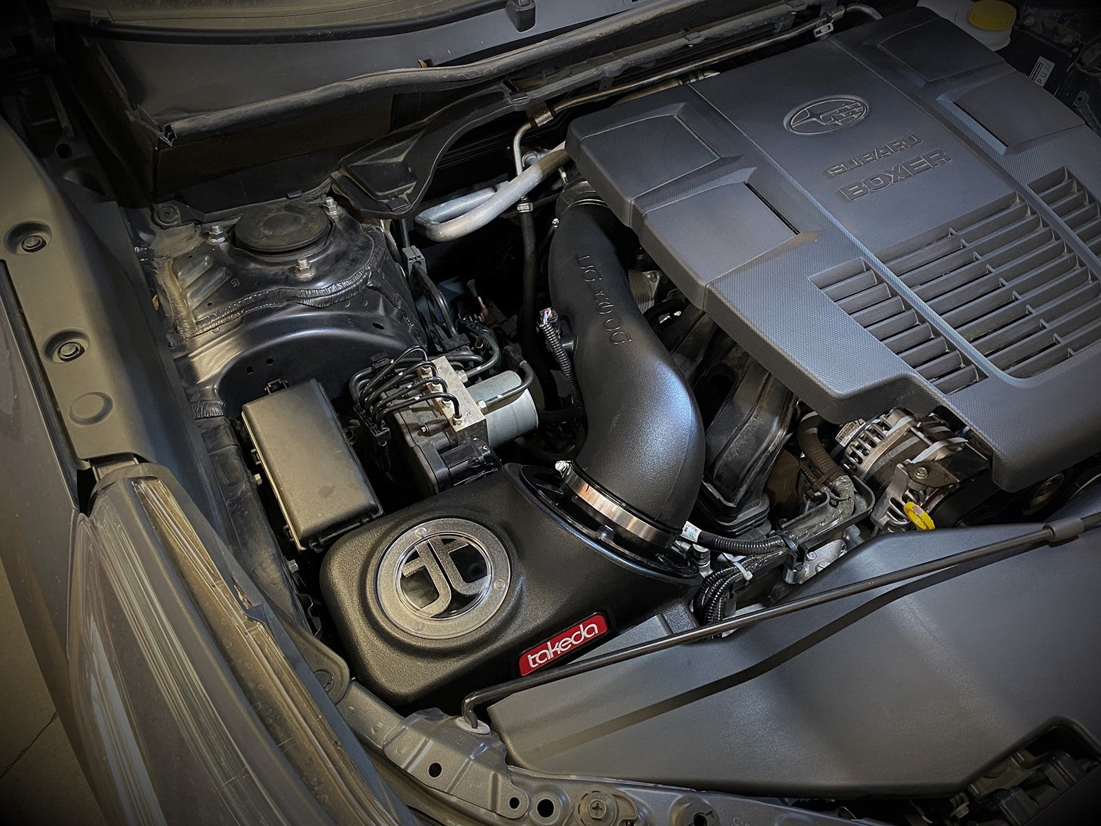 aFe Takeda Momentum Air Intake System - W/ PRO DRY S Filter - 19-24 Subaru Forester 2.5L, 2021-2023 Crosstrek 2.5L
