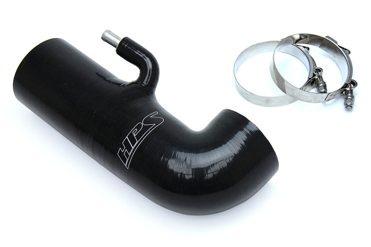 HPS 2013-2016 Subaru BRZ Silicone Air Intake Hose - Black (57-1231-BLK)