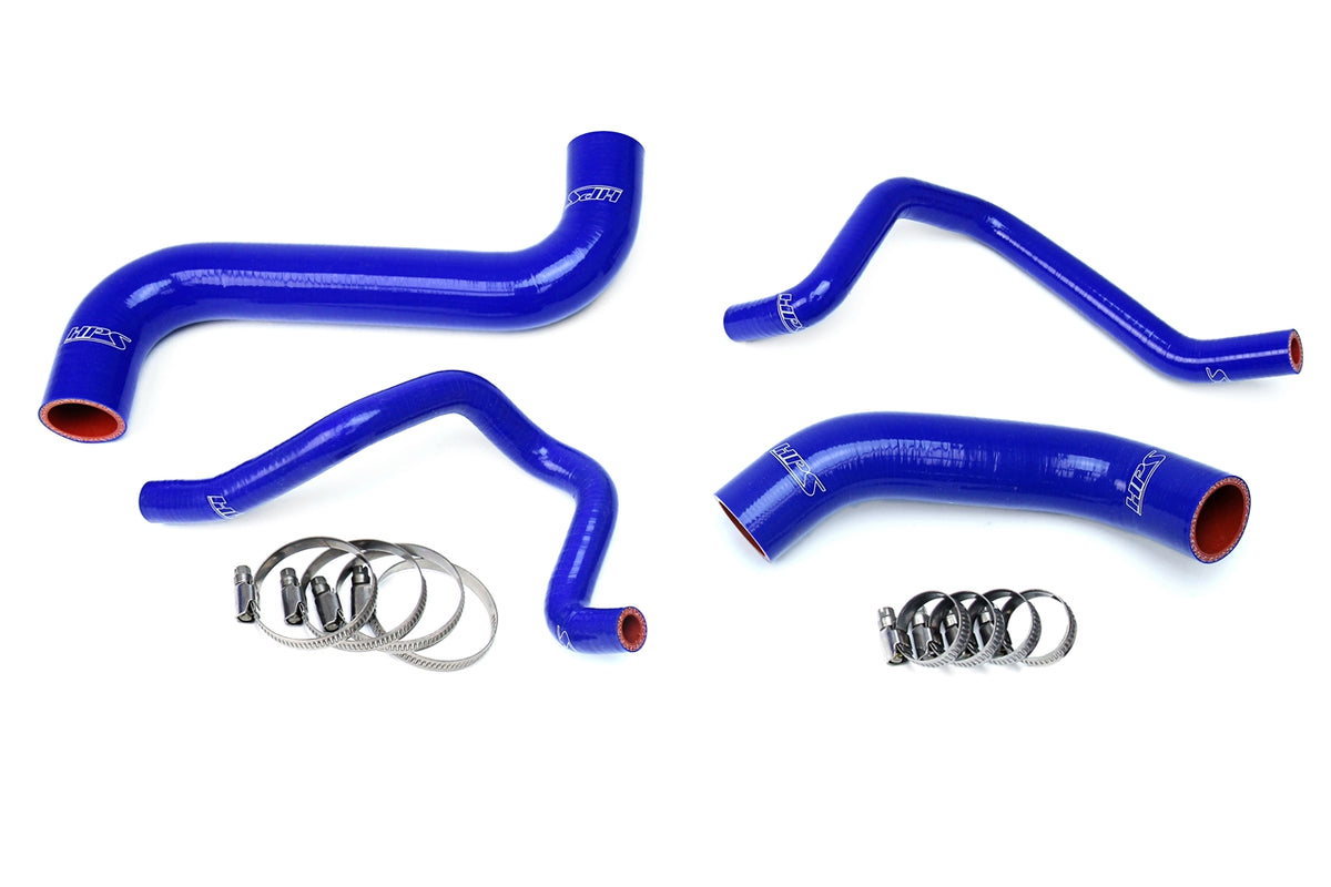HPS 2006-2007 Subaru Impreza 2.5L Non Turbo Silicone Radiator and Heater Hoses - Blue (57-1734-BLUE)