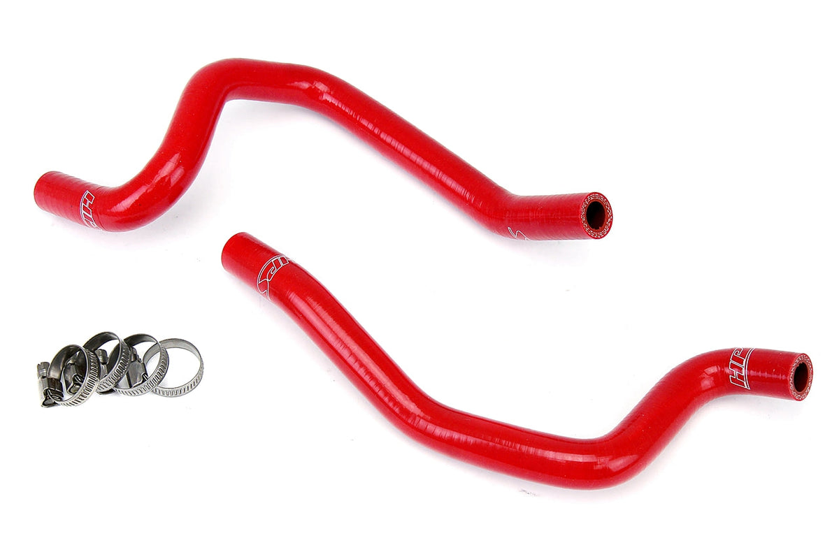 HPS 2002-2003 Subaru Impreza WRX 2.0L Turbo Silicone Heater Hoses - Red (57-1802-RED)