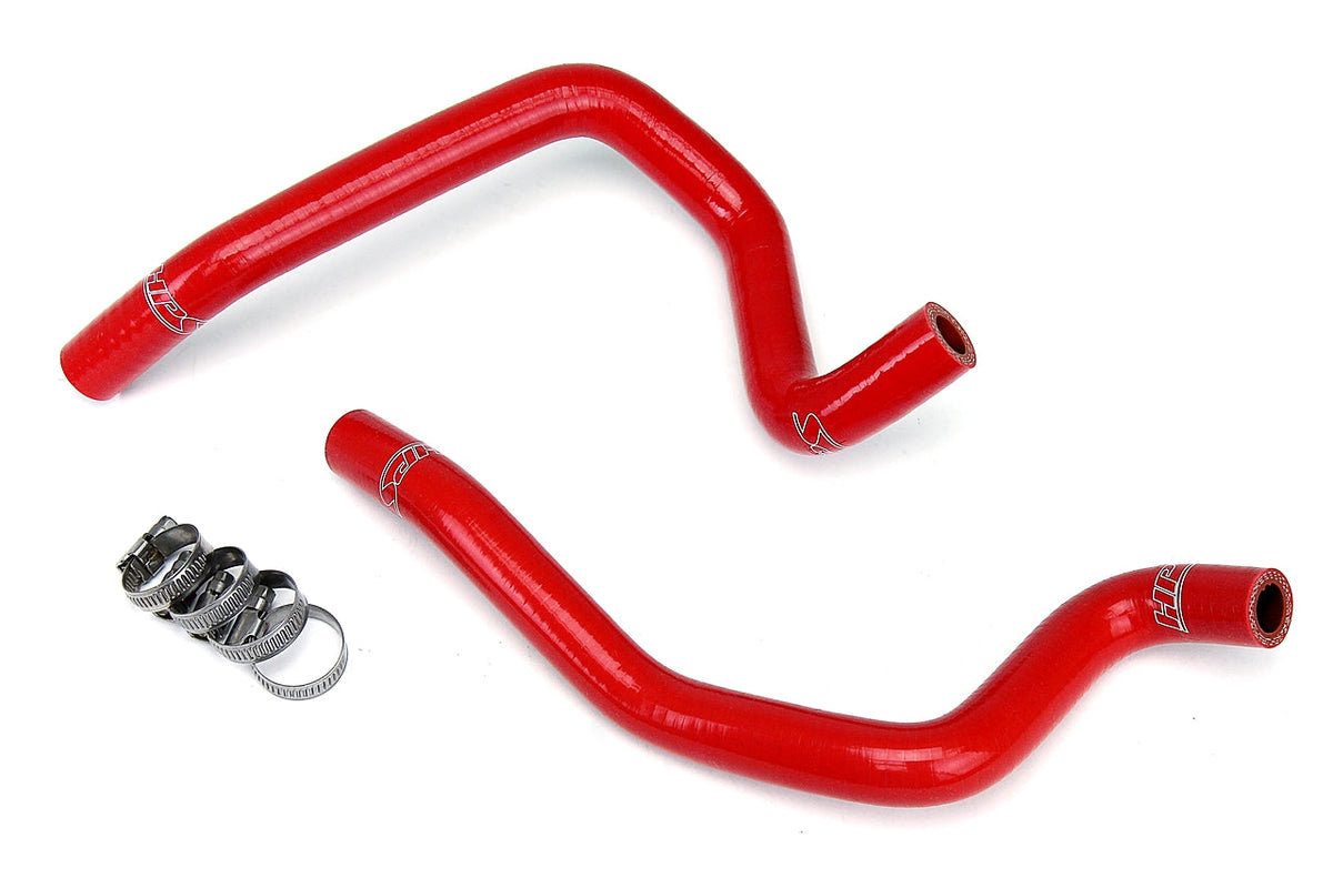 HPS 2004 Subaru Impreza WRX 2.0L Turbo Silicone Heater Hoses - Red (57-1803-RED)