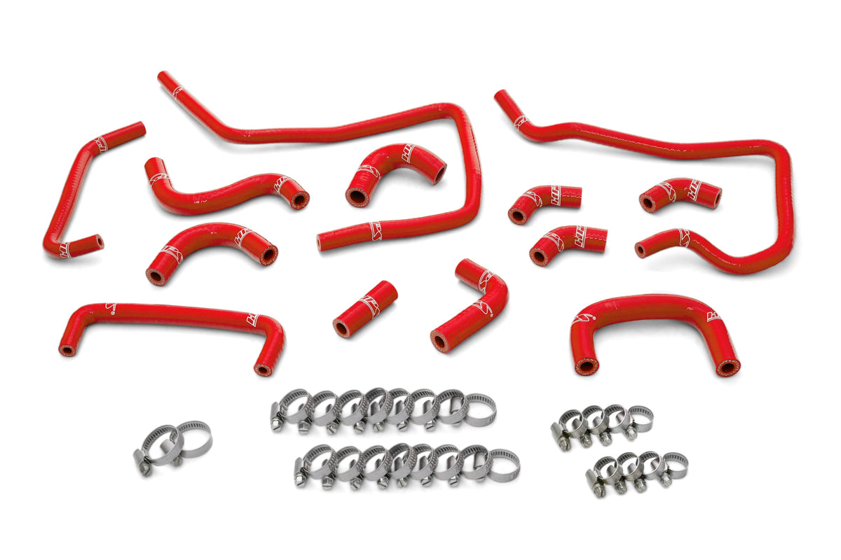HPS Subaru Silicone Ancillary Hoses - Red (57-1807-RED)