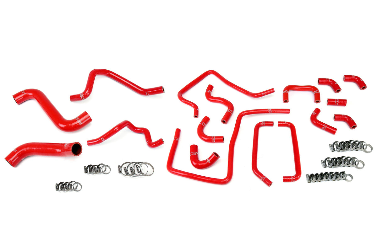 HPS Subaru Silicone Radiator, Heater and Ancillary Hoses - Red (57-1814-RED)