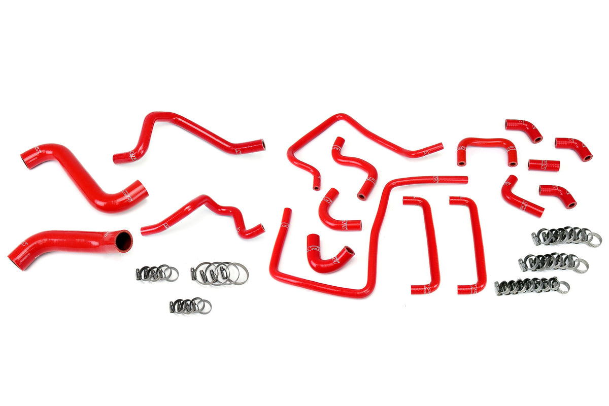 HPS Subaru Silicone Radiator, Heater and Ancillary Hoses - Red (57-1815-RED)