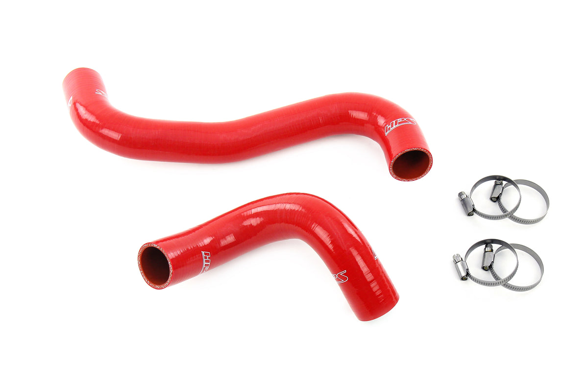 HPS 2010-2012 Subaru Legacy 2.5L Turbo Silicone Radiator Hoses - Red (57-2140R-RED)