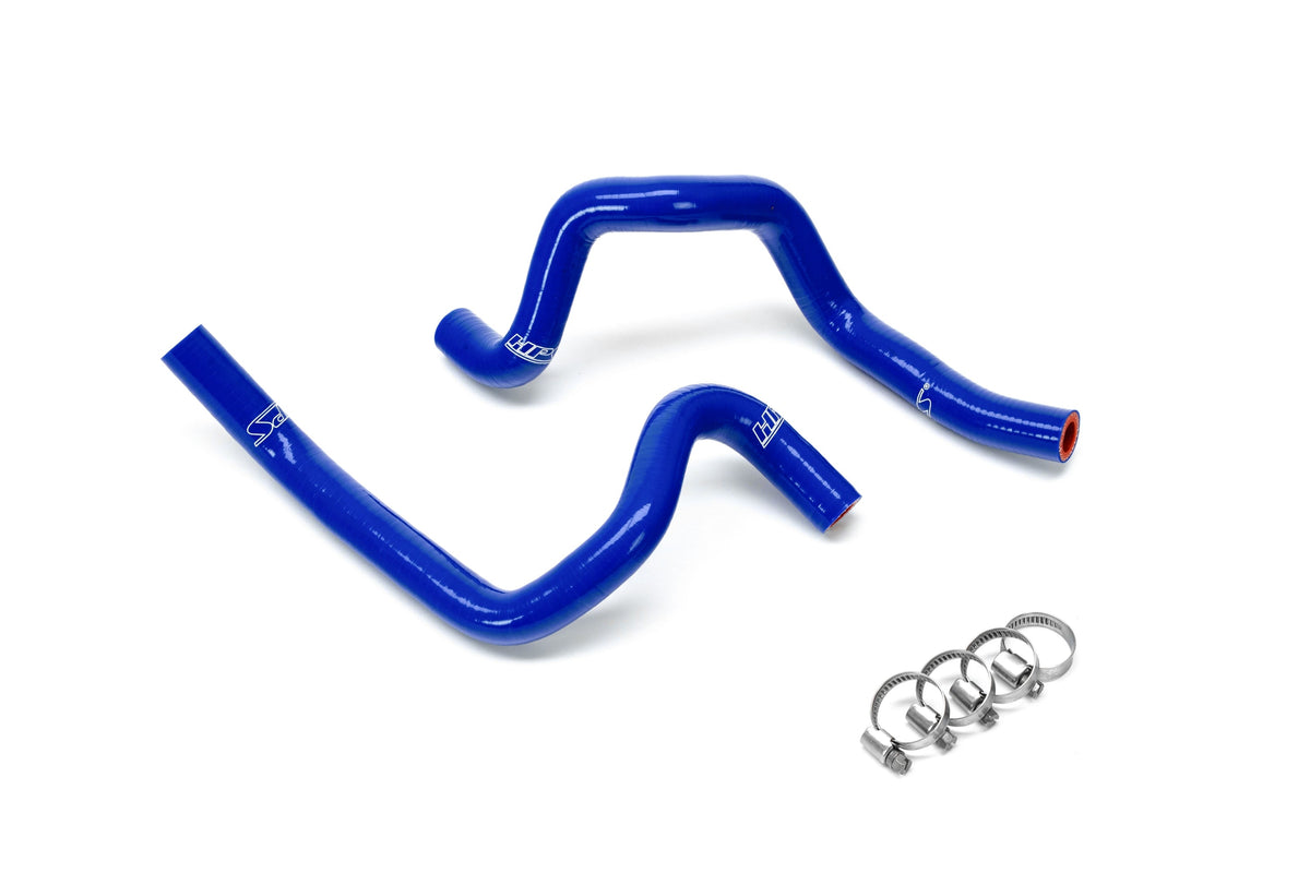 HPS 2004 Subaru Impreza WRX STi 2.5L Turbo Silicone Heater Hoses - Blue (57-2301-BLUE)