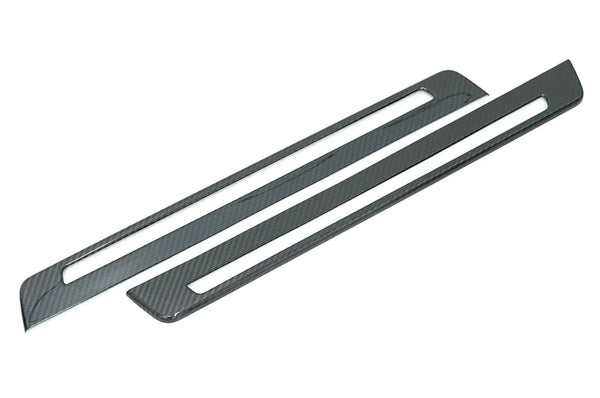 OLM LE Dry Carbon Fiber Door Sill Garnish - 2022+ Subaru BRZ, 2022+ Toyota GR86