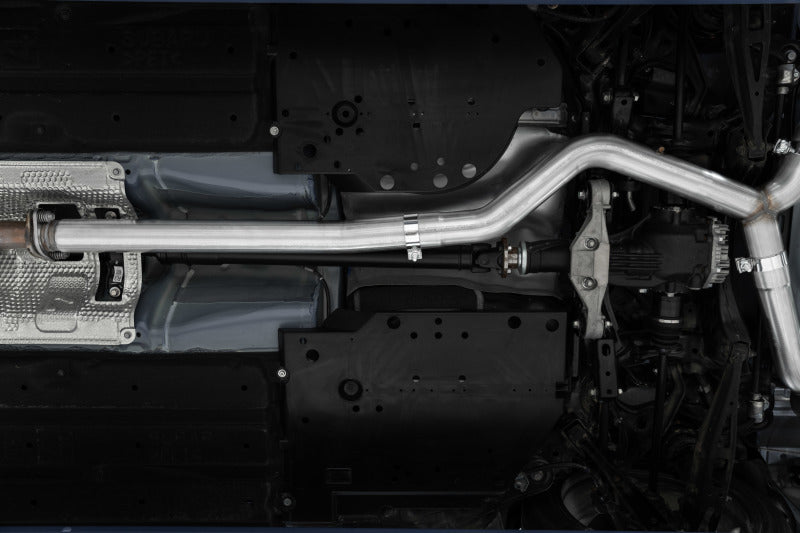 MBRP 3in Cat-Back Dual Split Rear Quad Tips Street Profile Exhaust - 2022+ Subaru WRX