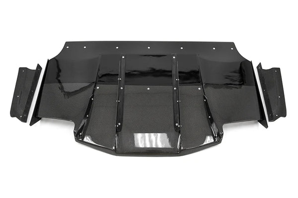 OLM Half Carbon VA Style Rear Diffuser - WRX / STI 2015-2021