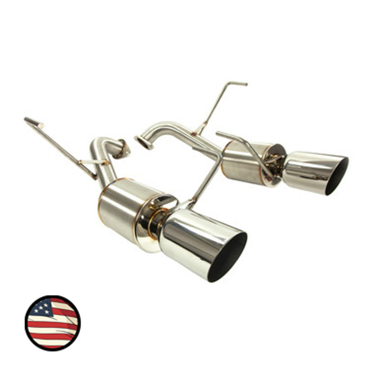 Nameless Axleback Exhaust - 5" Muffler - 2009-2013 Forester 2.5XT & 2.5X