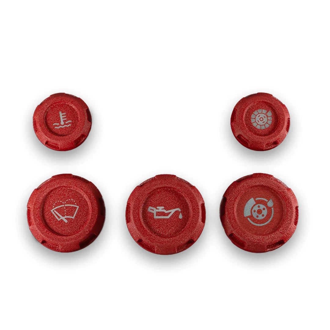 BILLETWORKZ ENGINE BAY CAPS - ZERO SERIES - FLUID ENGRAVING - 13-21 BRZ, 2022+ BRZ